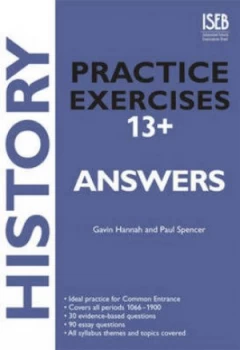 Image of History Practice Exercises 13+ Answers by Gavin Hannah Paperback