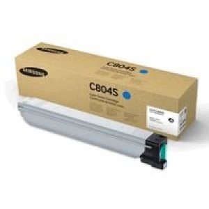 Image of Samsung CLT-C804S Cyan Laser Toner Ink Cartridge