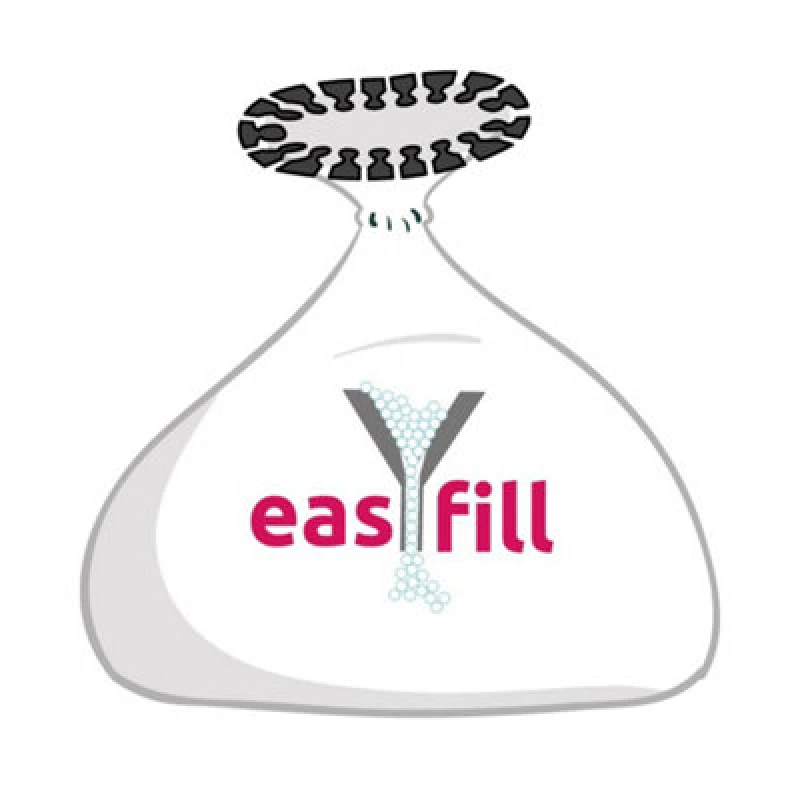 Image of rucomfy Beanbags rucomfy Easyfill Wash Bag, Clear EFL-CON
