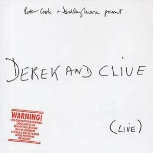 image of Live by Derek & Clive CD Album