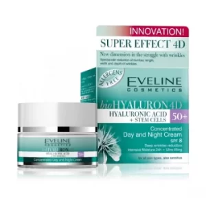 image of Eveline Biohyaluronic 4D Concentrated Day and Night Cream 50+ 50ml