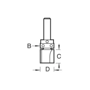 Image of 46/96X1/4 GUIDED PROFILER 12.7MM DIA - Trend