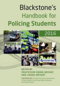 Image of Blackstones Handbook for Policing Students by Robin Bryant Paperback