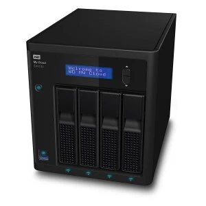 Western Digital WD 24TB My Cloud Expert Series EX4100 4Bay NAS WDBWZE0240KBK-EESN