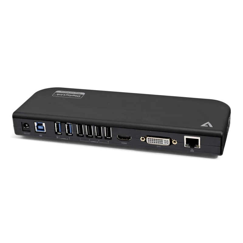 Image of V7 USB DOCKING STATION DUALDISPLAY