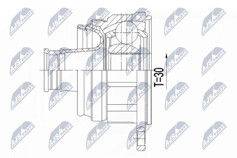 Image of NTY Drive shaft NTY NPW-VV-127