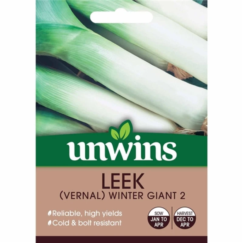 Image of Unwins Leek (Vernal) Winter Giant 2