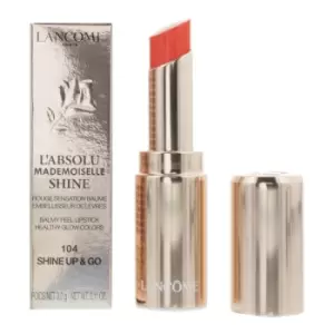 image of Lancome L'Absolu Mademoiselle Shine Lipstick 3.2g - 104 Shine Up Go