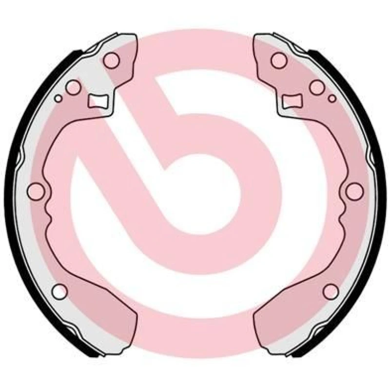 Image of BREMBO Brake Shoe Set BREMBO S 30 539