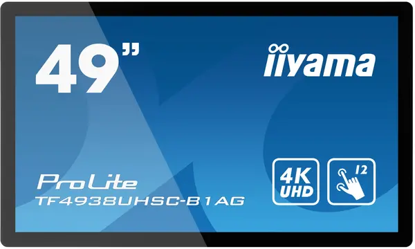 Image of iiyama ProLite TF4938UHSC-B1AG 49" 4K Touch Display
