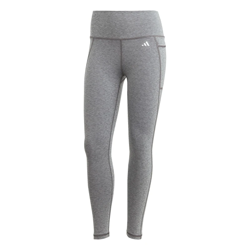 Image of adidas High Wasited Logo 7/8 Tights Womens - Grey Grey XS