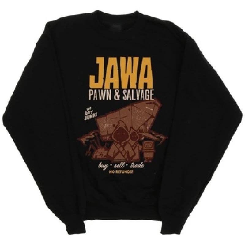 Image of Star Wars Jawa Pawn And Salvage Sweatshirt Black female