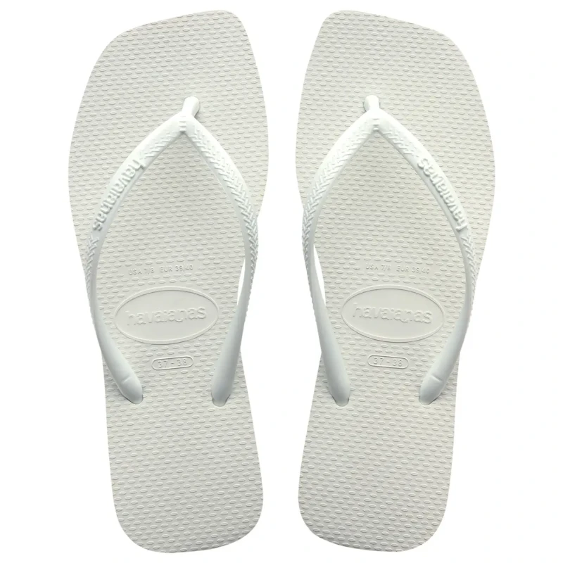 Image of Havaianas Womens flip-flops Havaianas Square Blanc Female 39/40