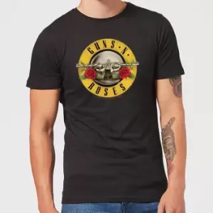 image of Guns N Roses Bullet Mens T-Shirt - Black - XS