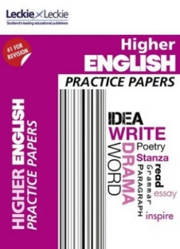 Image of Higher English Practice Papers for Sqa Exams by Claire Bowles Paperback