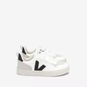 Image of Kids V-10 Trainers in Organic Cotton with Touch 'n' Close Fastening