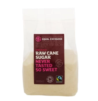 Image of Equal Exchange Raw Cane Sugar - Unrefined 500g