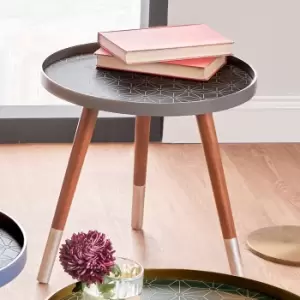 Image of Pacific Peretti Side Table, Pine Grey