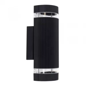 Image of Ryston IP54 Up/Down Wall Light in Black