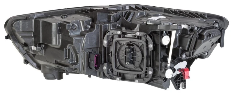 Image of HELLA 1EX 012 976-121 Headlights LED, without LED control unit for low beam/high beam, Right, LED Headlight (259)