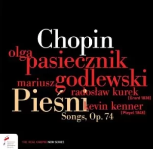 image of Chopin Piesni Songs Op 74 by Fryderyk Chopin CD Album