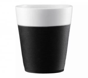 image of Bodum Bistro Porcelain Mug with Silicone Band