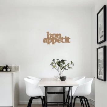 Image of Bon Appetit 2 - Copper Copper Decorative Metal Wall Accessory