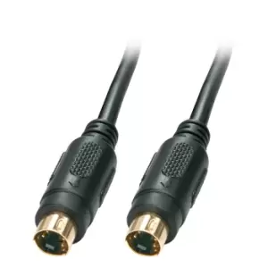 Image of Lindy 35631 S-video cable 5m S-Video (4-pin) Black