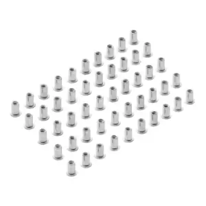 Image of Draper Zinc Plated Threaded Insert Rivet Nuts, M4 x 0.7mm (Pack of 50)