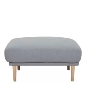 image of Larvik Footstool Grey Oak Effect Legs