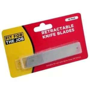 image of Fit For The Job 10Pk Blades For Sok18 Snap-Off Knife- you get 24