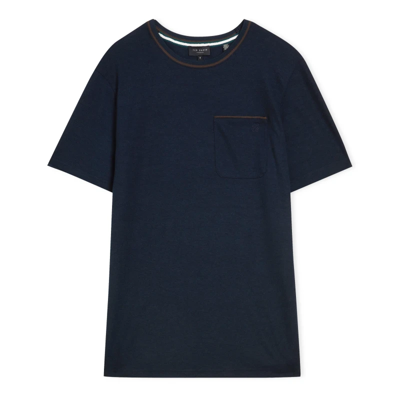 Image of Ted Baker Grine T-Shirt - Blue Blue S