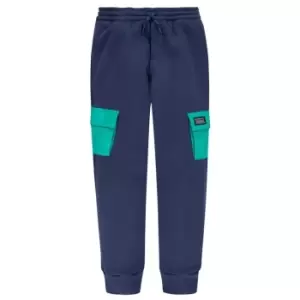 Image of Levis Colour Block Pocket Jogging Pants - Blue