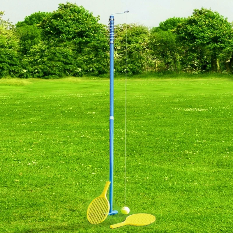 Image of Rexco Swingball Pole Tennis Game Set, Blue 2009498