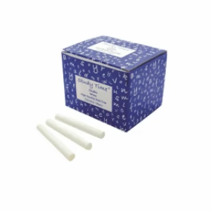 Image of Study Time Chalk - White (100 Pack)