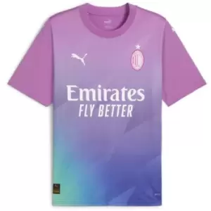 Image of Puma AC Milan Third Shirt 2023 2024 Adults - Red
