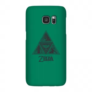 Image of Nintendo The Legend Of Zelda Triforce Phone Case - Samsung S7 - Snap Case - Gloss