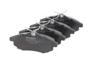 Image of RIDEX Brake pad set 402B0151 Brake pads,Brake pad set, disc brake CITROEN,C2 Schragheck (JM),C3 I Schragheck (FC_, FN_),C3 II (SC_),C3 Pluriel (HB_)