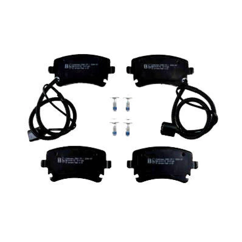 Image of ZIMMERMANN 23883.175.1 Brake pad set Rear Axle, incl. wear warning contact, Photo corresponds to scope of supply Brake Pad Set,disc brake (402)