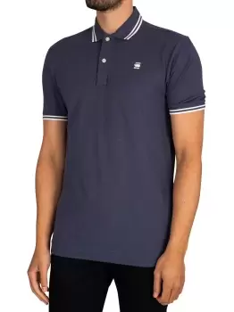 Image of Dunda Slim Stripe Polo Shirt