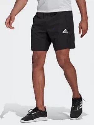 adidas Aeroready Designed 2 Move Woven Sport Shorts, Grey Size M Men