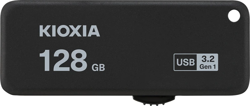 Image of Kioxia Kioxia TransMemory U365 USB flash drive 128GB USB Type-A 3.2 Gen 1 (3.1 Gen 1) Black LU365K128GG4