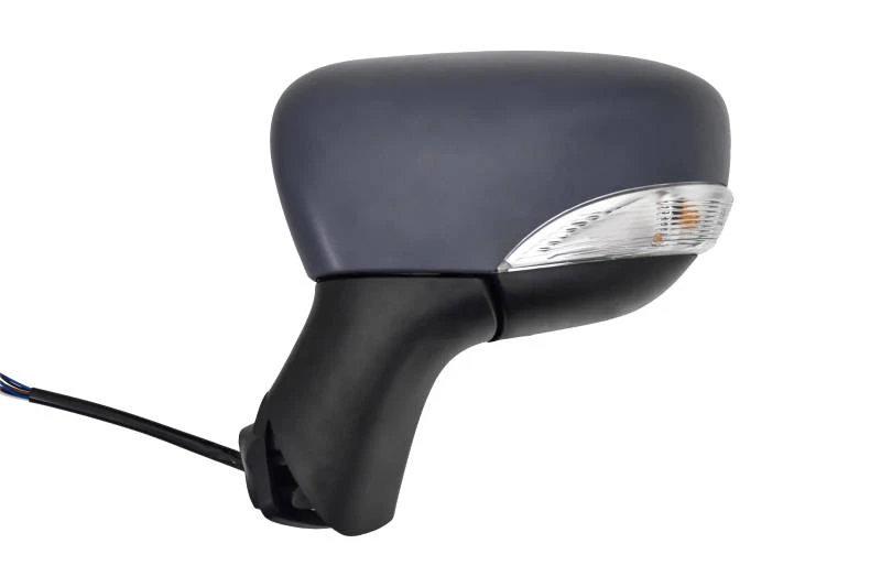 Image of PRASCO RN7007314 Wing mirror Left, Electric, Aspherical, primed Outside Mirror (50)