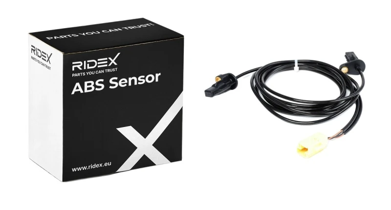 Image of RIDEX 412W0293 ABS Sensor Rear Axle both sides Sensor,wheel speed (412)
