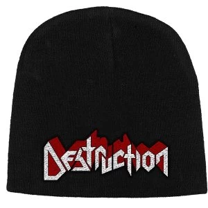 Image of Destruction - Logo Unisex Beanie Hat - Black