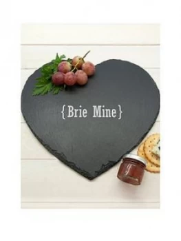 Image of Personalised Brie Mine Cheese Slate