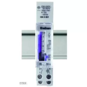 Image of Theben 1800001 DIN rail mount timer analogue 230 V
