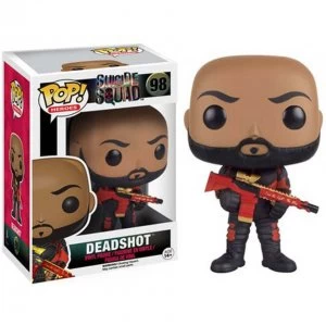 image of Suicide Squad Deadshot No Mask 3" Pop Vinyl Figure