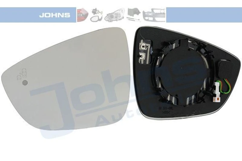 Image of Wing mirror glass JOHNS 32 25 37-83
