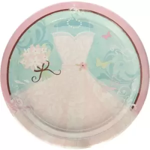 Image of Something Blue Paper Plates (Pack Of 18)